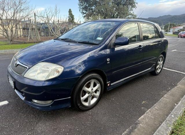 2003 Toyota Corolla TS full
